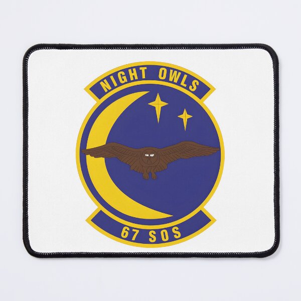 Artikelvorschau, Offizielles Emblem des 67. Special Operations Squadron (67 SOS) „Nachteulen“ entworfen und verkauft von CharlieDesings.