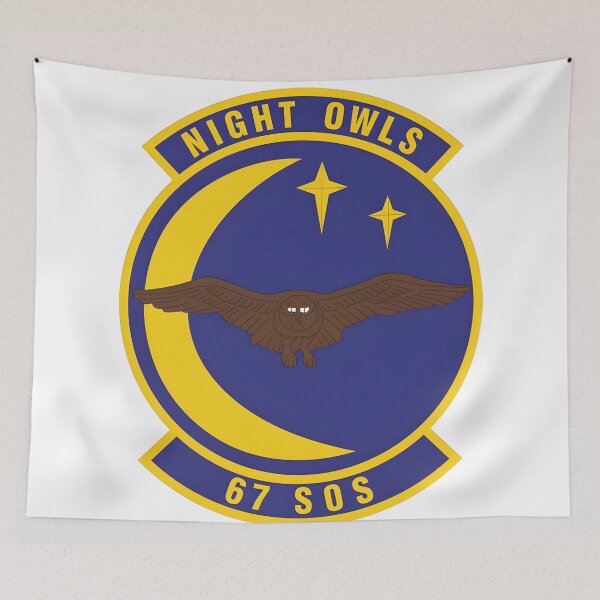Item preview, Official Emblem of the 67th Special Operations Squadron (67 SOS) "Night Owls" designed and sold by CharlieDesings.