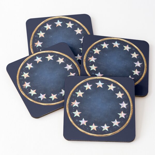 Item preview, Betsy Ross Stars - 13 Original Colonies Celestial Gold Emblem designed and sold by Velustro Shop.