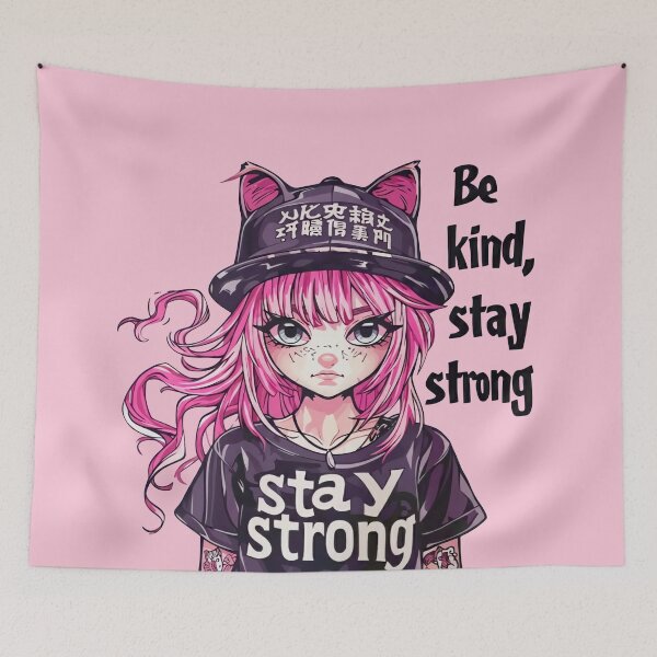 Item preview, Pink Anime Power designed and sold by MOFAPPAREL.