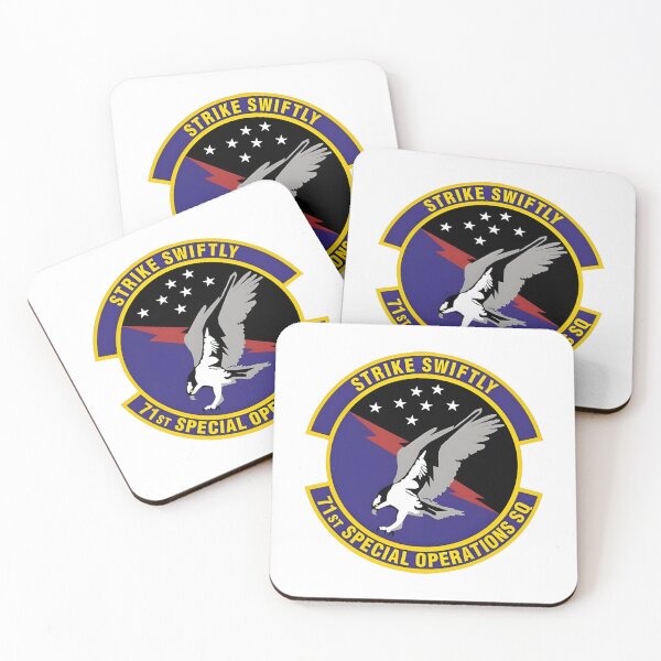 Item preview, Official Emblem of the 71st Special Operations Squadron (71st SOS) "Strike Swiftly" designed and sold by CharlieDesings.