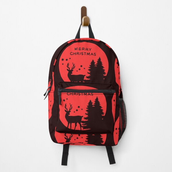Item preview, Merry Christmas Deer Silhouette – Winter Holiday Night Design designed and sold by Design5pro.
