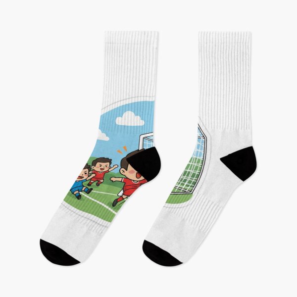 Item preview, Red vs Blue Football Match | Missed Goal Moment Sports Vector Art designed and sold by Fandom Universe.