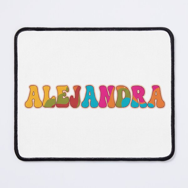 Item preview, ❤️ Alejandra Personalized Name Wavy Retro Shirt, Coffee Mug, Sticker Gift designed and sold by HelixPedia.