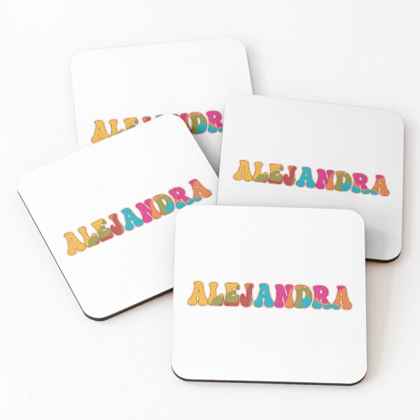 Item preview, ❤️ Alejandra Personalized Name Wavy Retro Shirt, Coffee Mug, Sticker Gift designed and sold by HelixPedia.
