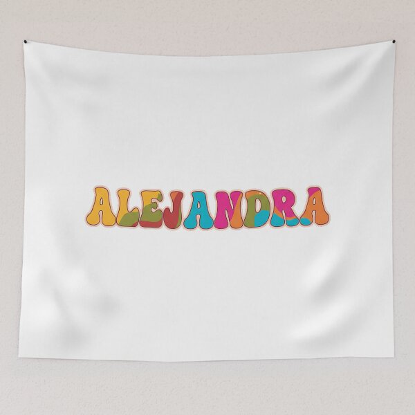 Item preview, ❤️ Alejandra Personalized Name Wavy Retro Shirt, Coffee Mug, Sticker Gift designed and sold by HelixPedia.