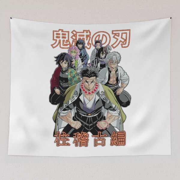 Item preview, Elite Anime Warriors – Hashira Inspired Demon Slayer Style Art designed and sold by Trendy Art.