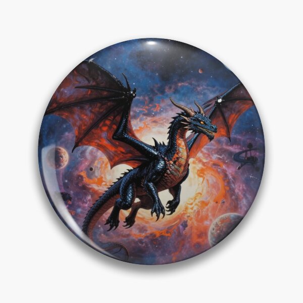 Artikelvorschau, Cosmic Dragon Flight – Fantasy meets Outer Space mit Nebula Glow und Galactic Energy entworfen und verkauft von FotoworldEdel.