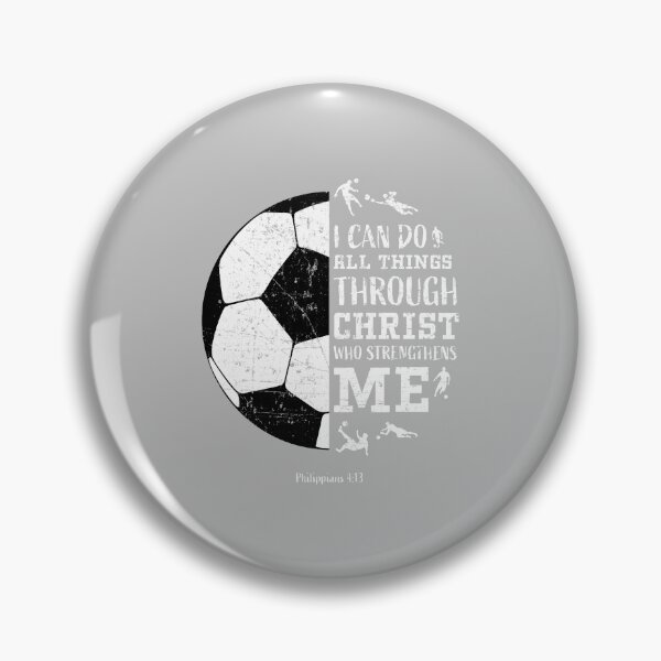 Item preview, Christian Soccer Faith Bible Verse Philippians 413 designed and sold by mjohnson9.