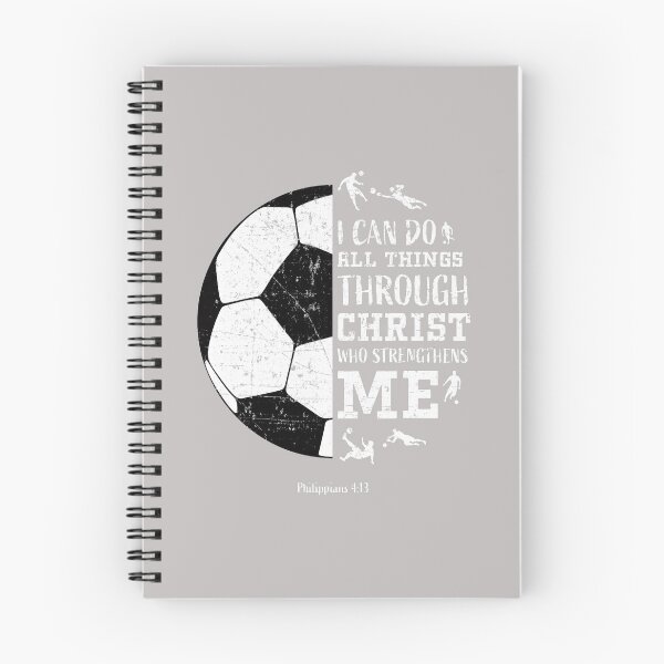 Item preview, Christian Soccer Faith Bible Verse Philippians 413 designed and sold by mjohnson9.