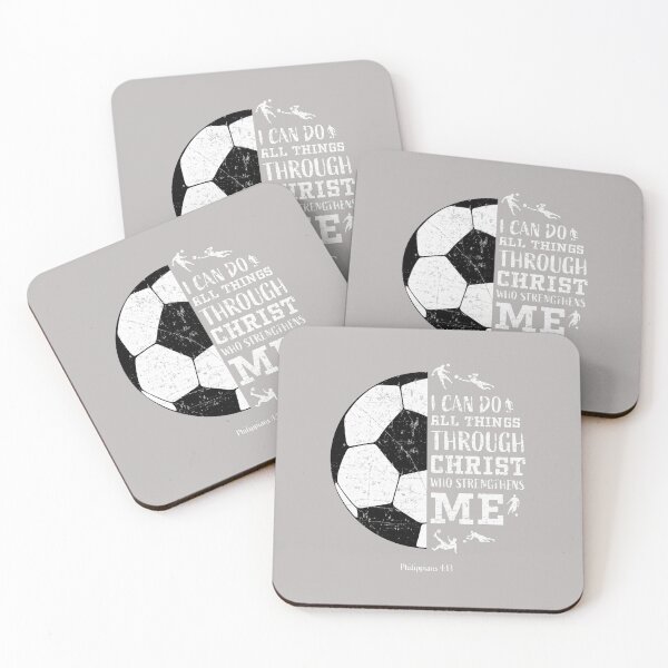 Item preview, Christian Soccer Faith Bible Verse Philippians 413 designed and sold by mjohnson9.