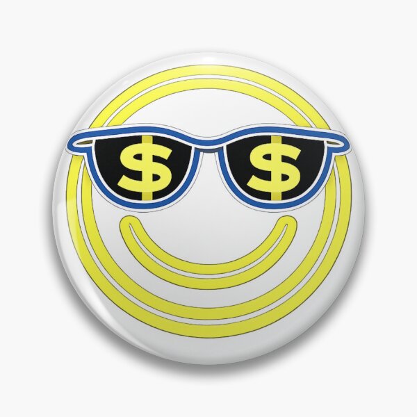 Item preview, Money Eyes Smiley Face – Dollar Sign Sunglasses Emoji Design designed and sold by GoldenDreamGallery.