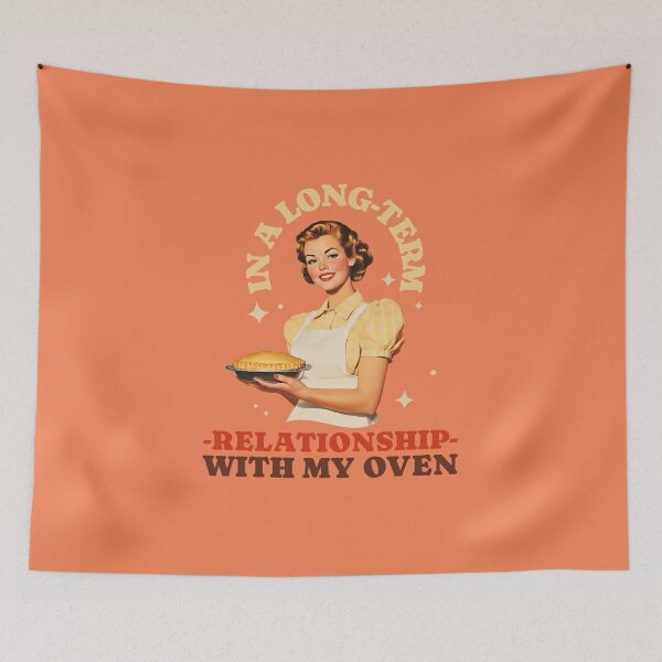 Item preview, IN A LONG-TERM RELATIONSHIP WITH MY OVEN designed and sold by JusTiceT-shirts.