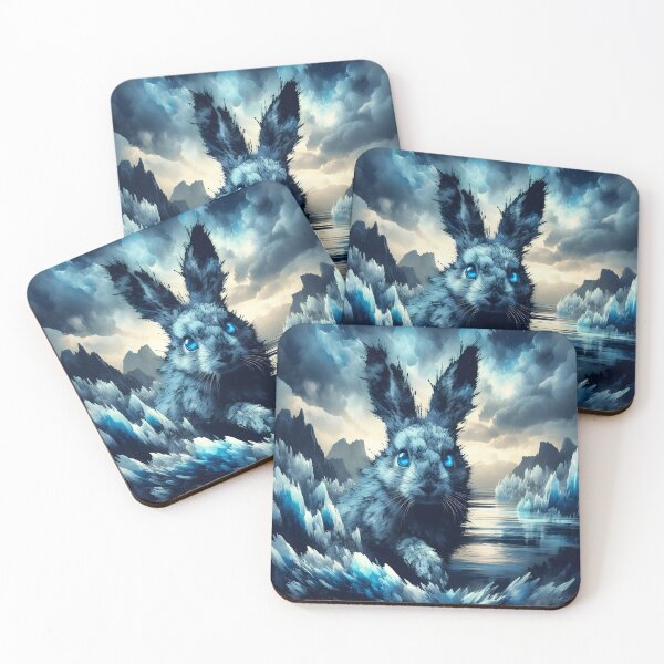 Item preview, Ice Rabbit, Ai Generated Art  designed and sold by ACC .