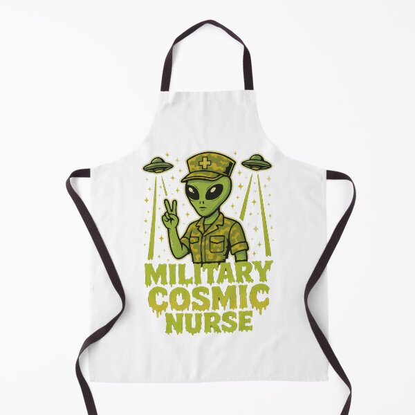 Item preview, Military Cosmic Nurse Alien – Space Medic Camo Uniform Design designed and sold by ClinicalHubs.