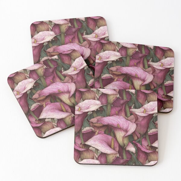 Item preview, Stunning Calla Lilies Print  - Birth Flower Pattern  - Gifts For Women designed and sold by RoyalStarsPatts.