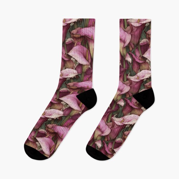 Item preview, Stunning Calla Lilies Print  - Birth Flower Pattern  - Gifts For Women designed and sold by RoyalStarsPatts.