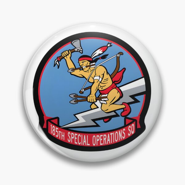 Item preview, Official Emblem of the 185th Special Operations Squadron (185th SOS) designed and sold by CharlieDesings.