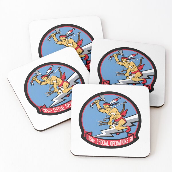 Item preview, Official Emblem of the 185th Special Operations Squadron (185th SOS) designed and sold by CharlieDesings.