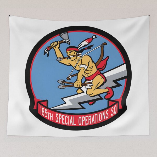 Item preview, Official Emblem of the 185th Special Operations Squadron (185th SOS) designed and sold by CharlieDesings.