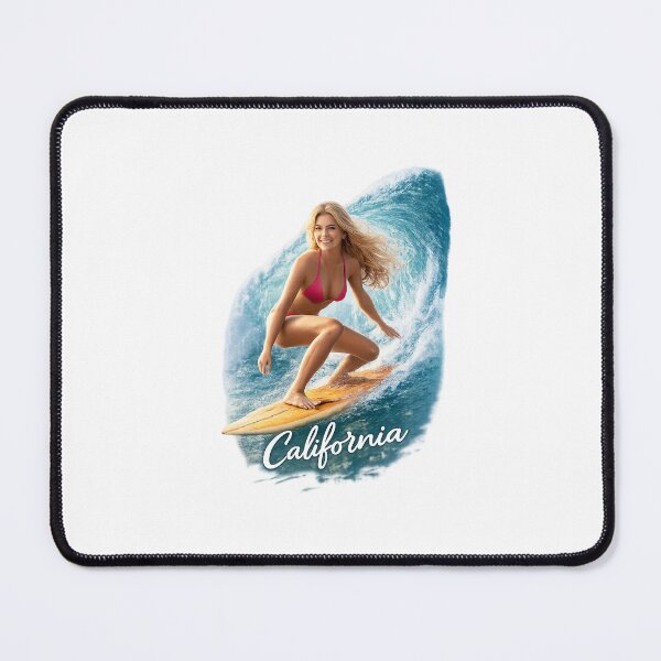 Item preview, Surfer on the California wave designed and sold by Taoufik79-shop.