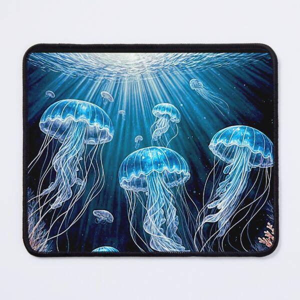 Item preview, Medusozoa, Meduza, Blue jellyfish float#8 designed and sold by Helios Be. Lavsh.