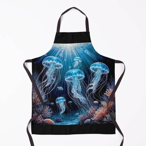 Item preview, Medusozoa, Meduza, Blue jellyfish float#8 designed and sold by Helios Be. Lavsh.