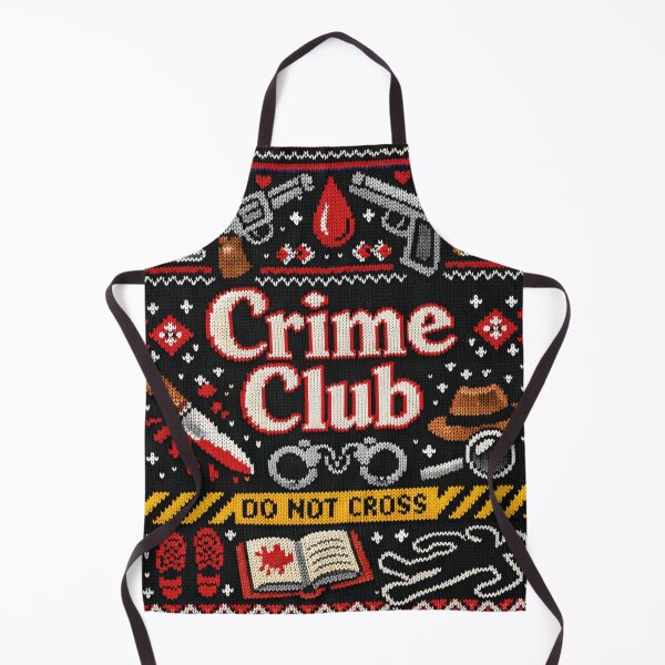 Item preview, Crime Club, cool knitting pattern designed and sold by Mauswohn.