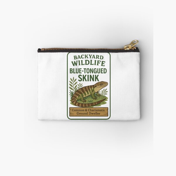 Item preview, Blue-Tongued Skink Backyard Icon – Tiliqua Species designed and sold by WildlifeInc.