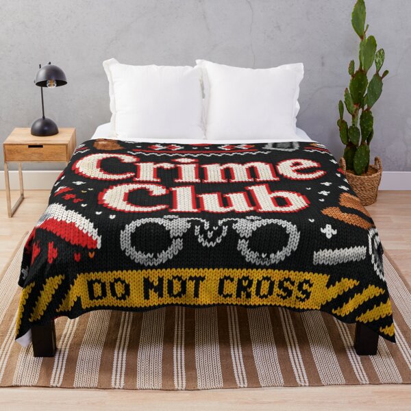 Item preview, Crime Club, cool knitting pattern designed and sold by Mauswohn.