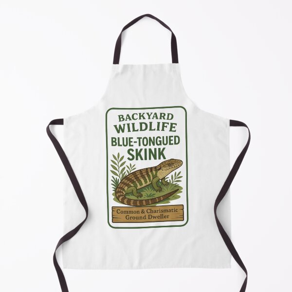 Item preview, Blue-Tongued Skink Backyard Icon – Tiliqua Species designed and sold by WildlifeInc.