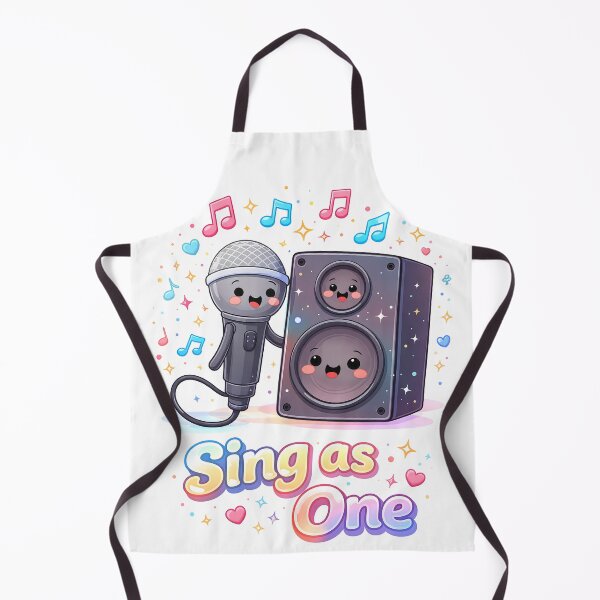 Item preview, Microphone and Speaker – Sing as One Illustration designed and sold by SoulenCify.