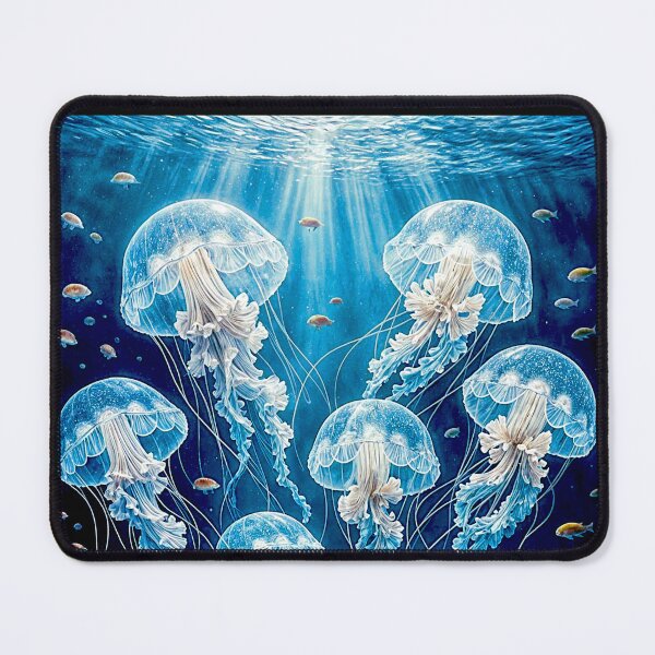Item preview, Medusozoa, Meduza, Blue jellyfish float#9 designed and sold by Helios Be. Lavsh.
