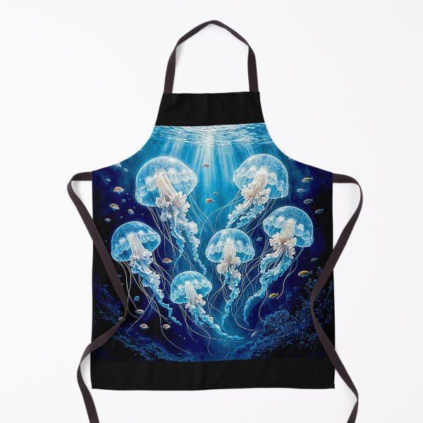 Item preview, Medusozoa, Meduza, Blue jellyfish float#9 designed and sold by Helios Be. Lavsh.