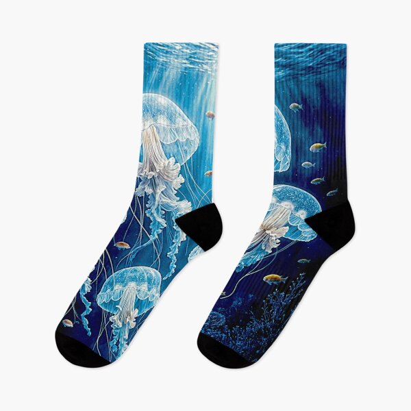 Item preview, Medusozoa, Meduza, Blue jellyfish float#9 designed and sold by Helios Be. Lavsh.