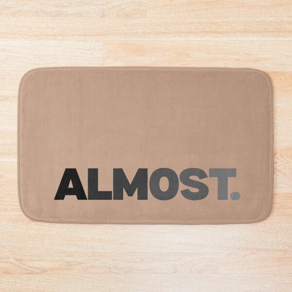 Item preview, Almost – Fading Word Minimal Aesthetic Typography Design | Emotional Relatable Quote Art designed and sold by ArtisanBagel.