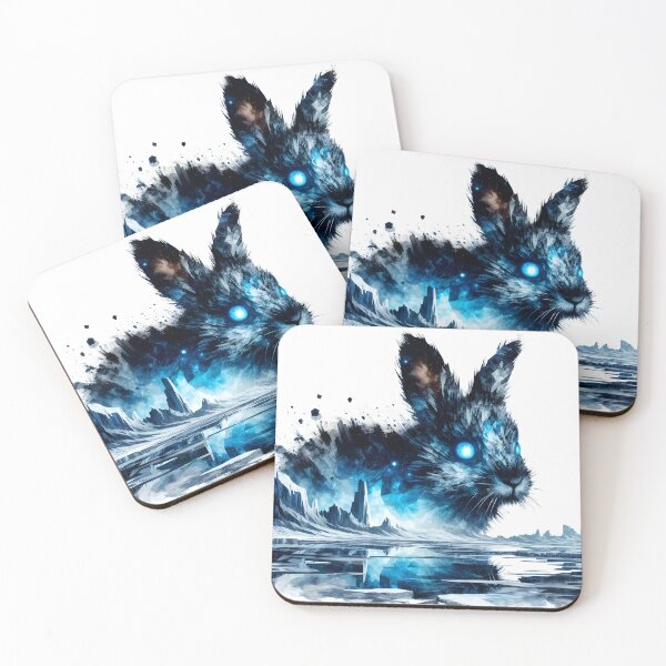 Item preview, Ice Rabbit, Ai Generated Art  designed and sold by ACC .