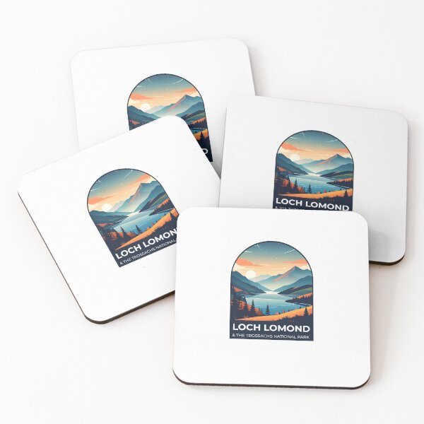 Item preview, Loch Lomond & The Trossachs National Park Sticker designed and sold by TulipaGraphics.
