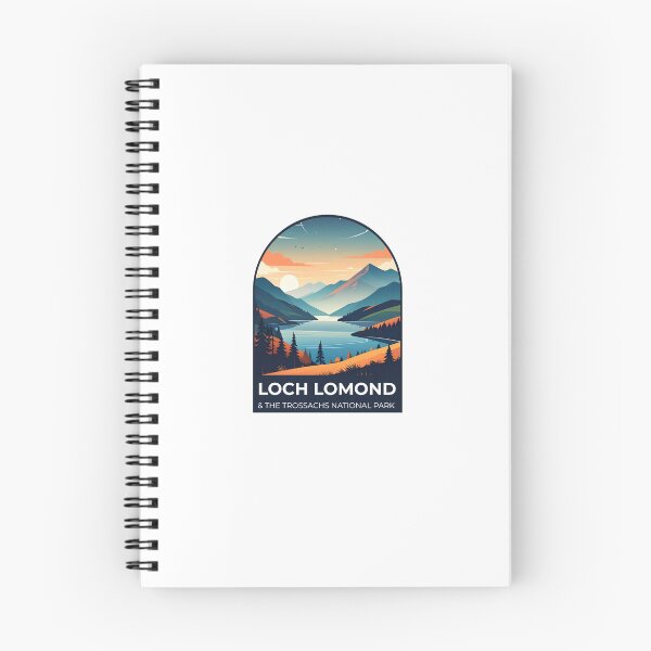 Artikelvorschau, Loch Lomond & The Trossachs Nationalpark Aufkleber entworfen und verkauft von TulipaGraphics.