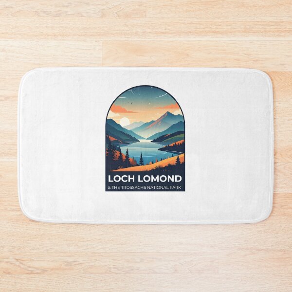 Item preview, Loch Lomond & The Trossachs National Park Sticker designed and sold by TulipaGraphics.