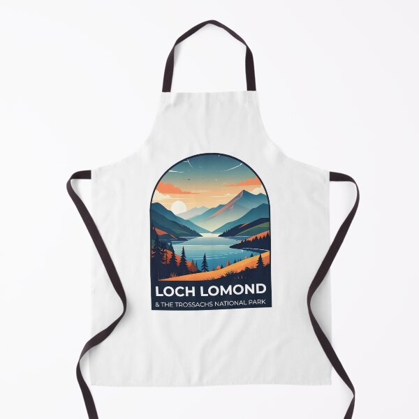 Item preview, Loch Lomond & The Trossachs National Park Sticker designed and sold by TulipaGraphics.
