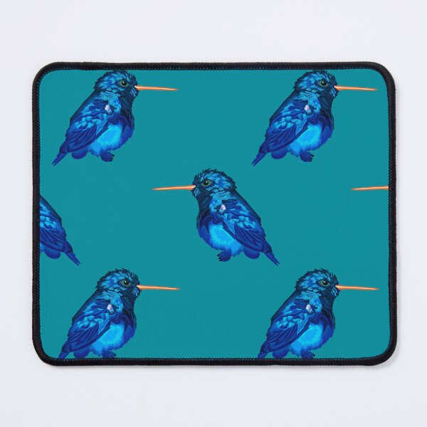 Item preview, Fluffy Hummingbird-Teal designed and sold by deblevart.