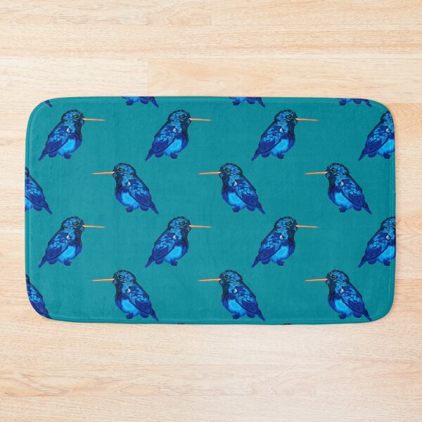 Item preview, Fluffy Hummingbird-Teal designed and sold by deblevart.