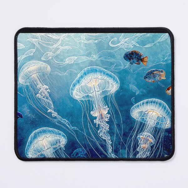 Item preview, Medusozoa, Meduza, Blue jellyfish float#10 designed and sold by Helios Be. Lavsh.