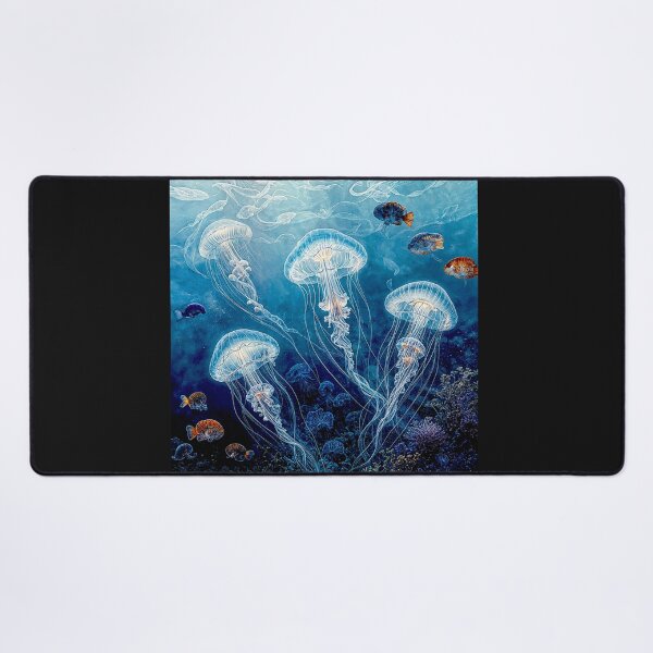 Item preview, Medusozoa, Meduza, Blue jellyfish float#10 designed and sold by Helios Be. Lavsh.