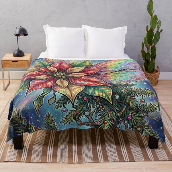 Item preview, Butterfly Poinsettia Tree designed and sold by M-Y-A-R-T-.