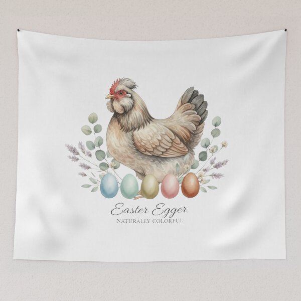 Item preview, Easter Egger Chicken designed and sold by kreativa01.