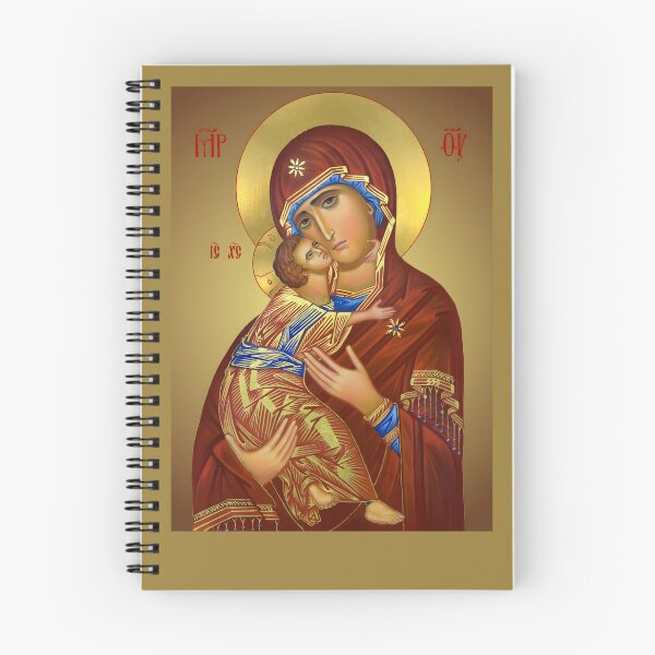 Item preview, Vladimir Icon of Theotokos, Our Lady of Vladimir, Eleusa, Orthodox Icon designed and sold by orthodox-icon.