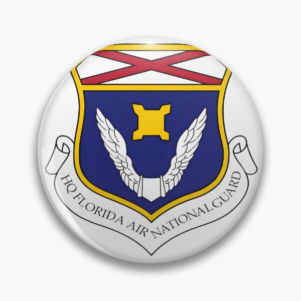 Item preview, Official Shield of the Headquarters Florida Air National Guard (HQ FLANG) designed and sold by CharlieDesings.