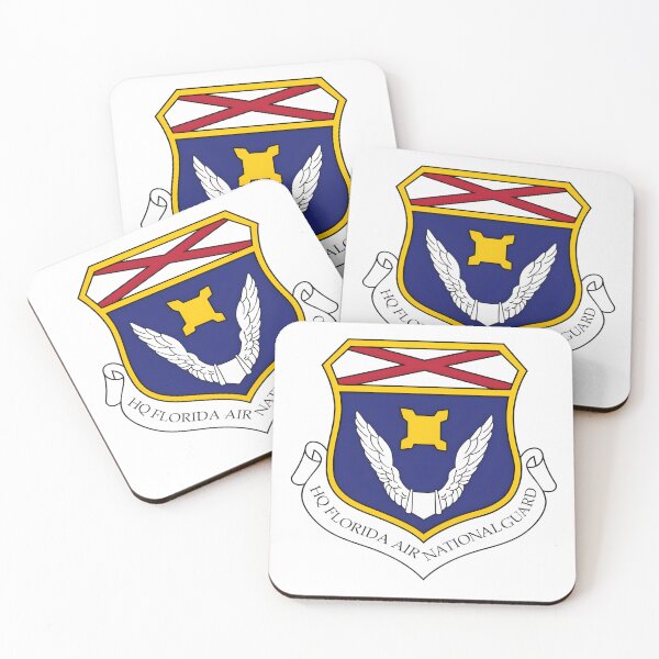 Item preview, Official Shield of the Headquarters Florida Air National Guard (HQ FLANG) designed and sold by CharlieDesings.